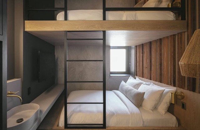Sleek and Modern Bunk Room on Santa Barbara's State Street!