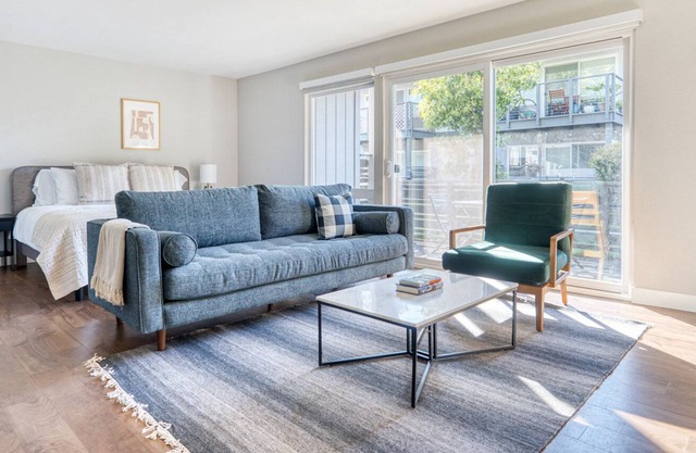 Sleek Foster City Studio w/ Pool, W/D, Gym, near highways, by Blueground