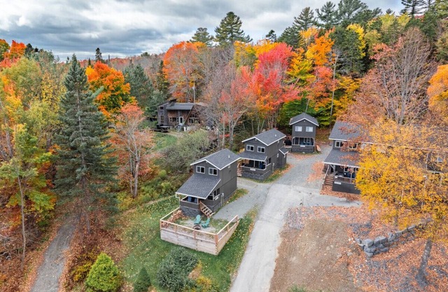 Sleeps 25! Book all 5 Lawrence's Lakeside Cabins!