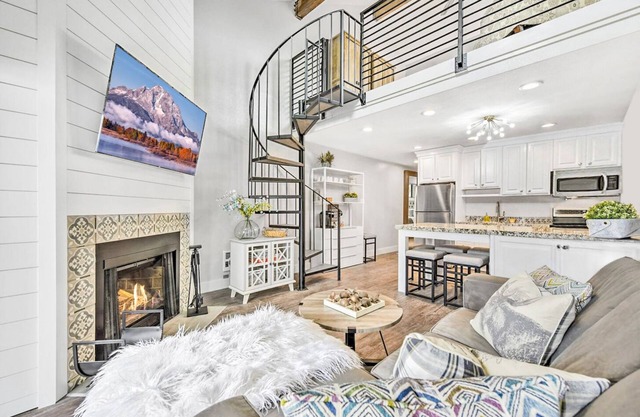 Moderne Loft-Wohnung - zu Fuß zum Ski