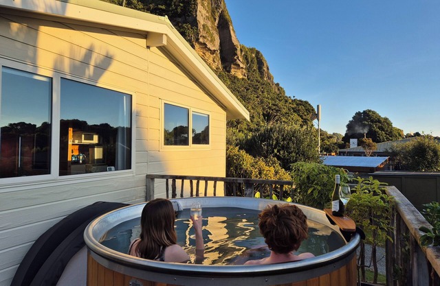 Schönes Haus neben dem Paparoa National Park