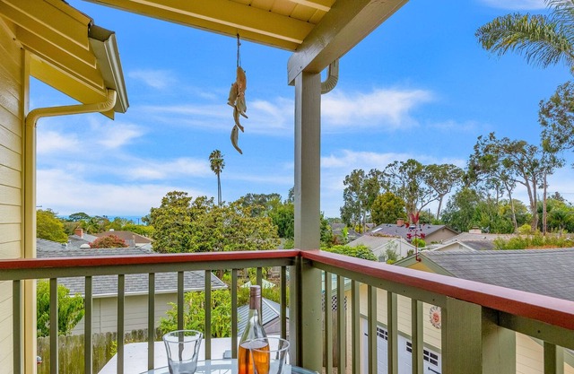 SoCal paradise with backyard garden, patio & ocean-view balcony