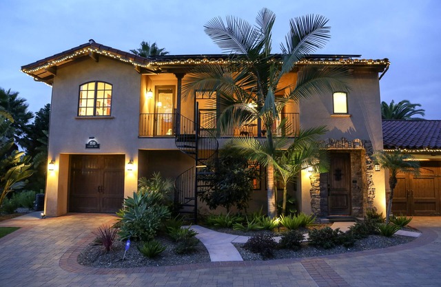 Solana Beach Toskanische Villa am Golfplatz