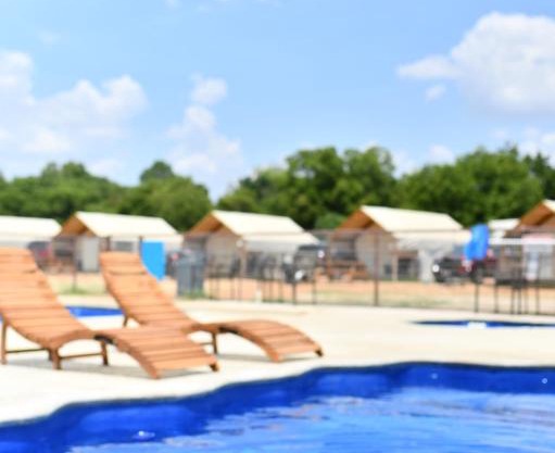 Son's Rio Cibolo Glamping Cabin #B Poolside Cabins with Hot Tubs, Paddle Boarding, and More!