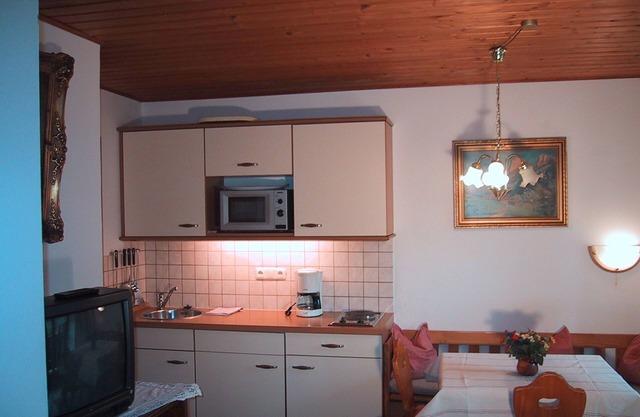 sonnige Ferienwohnung mit Bergblick