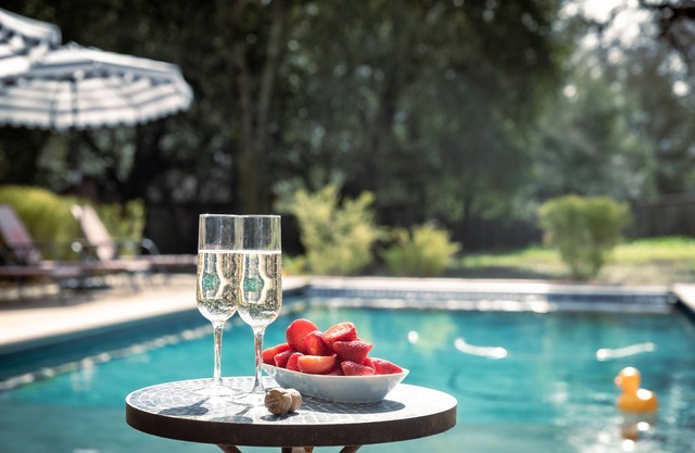 Sonoma Masseria, Solar heated Pool and A/C