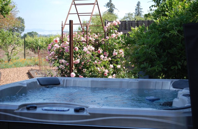 ERNTE SPEZIAL! Weinberghaus & Gärten. Boccia & Whirlpool in der Nähe von Healdsburg