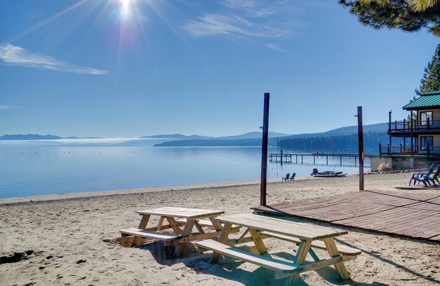 Spa & Beach Access: Resort Condo in Tahoe Vista!