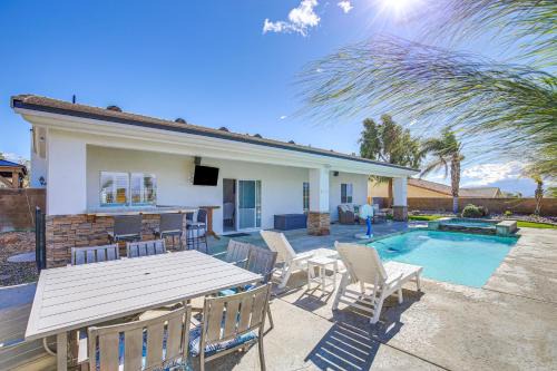 Spa, Putting Green Elegant Desert Hot Springs Gem