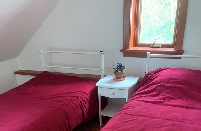 Spacious Chalet for rent in the Laurentia s, one hour from Montreal. Sleeps 4.