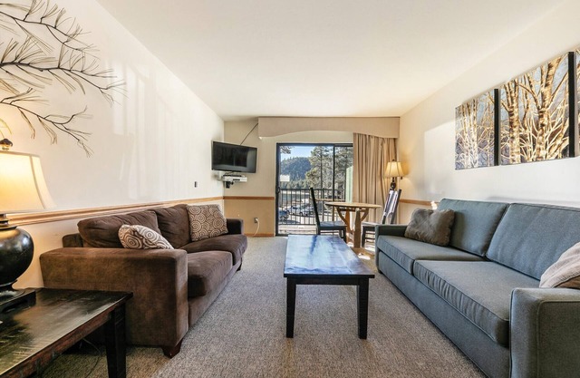 Spacious 1BR Condo w/Partial Lake View #222 at Donner Lake Village