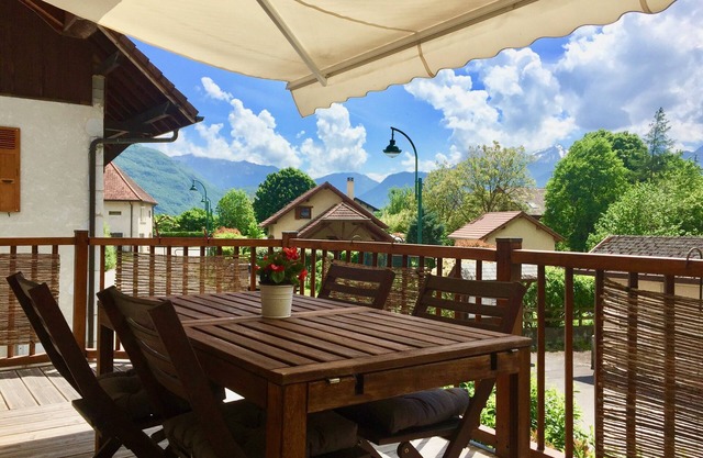 Geräumige Wohnung im 1. Stock am See von Annecy