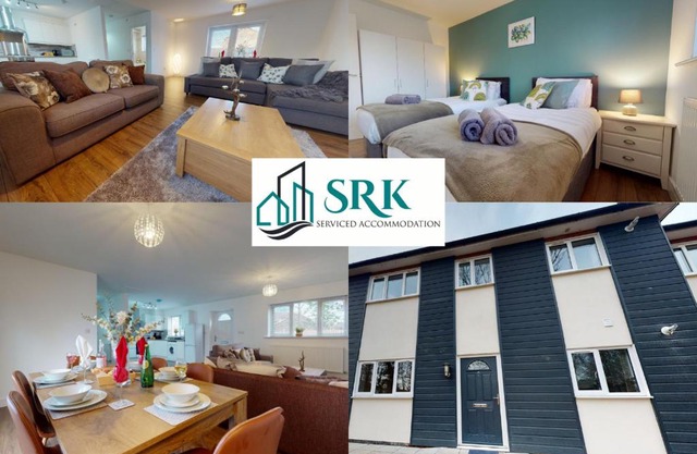 Spacious 2 Bedroom Corporate Apartment by Srk Serviced Accommodation