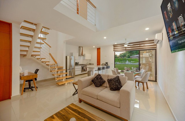 Spacious 2 floors house in private -between downtown PV and Nayarit!