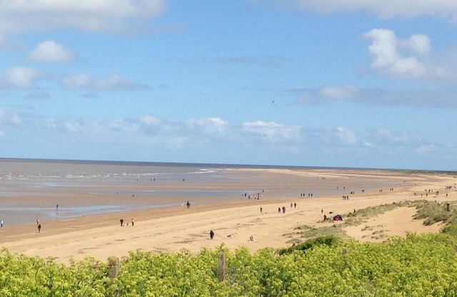 Geräumiges 3-Bett-Ferienhaus in Hunstanton, nur 5 Gehminuten vom Strand entfernt.