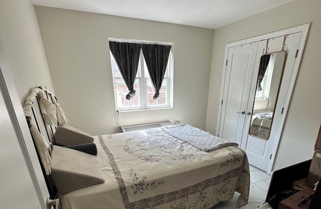 Spacious 3-bedroom suite with AC/heat, WiFi, utilities, housekeeping included.