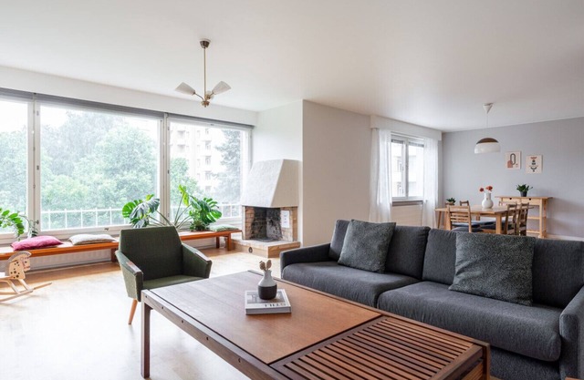 Spacious 3BR Historical 120m2 Apartment in Kaleva