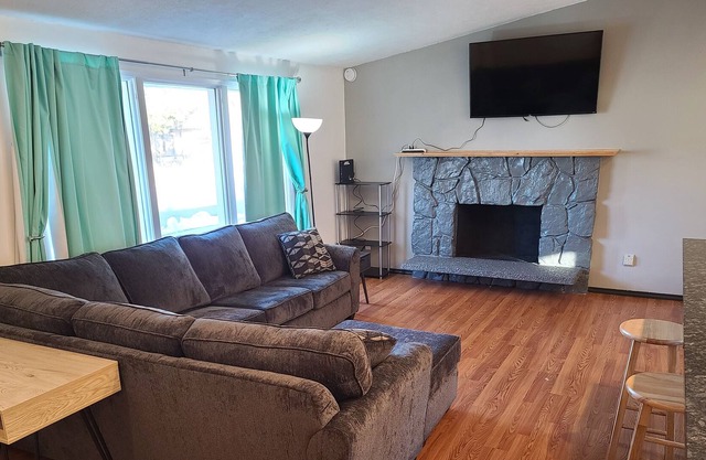 Spacious 5-bedroom residential home with fire pit