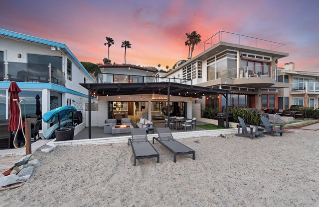 Spacious 5-bedroom Beachfront Home on Beach Road!