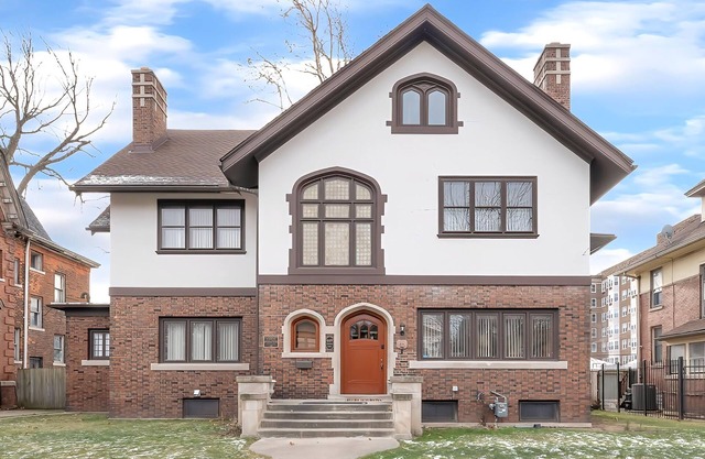 Spacious 5 BR house in the Historic Virginia Park District of Midtown Detroit.