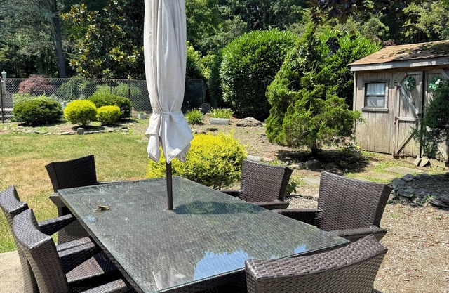Spacious 6-bedroom house centrally located with pool in charming Dix Hills.