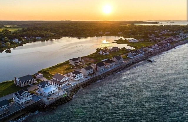 Spacious 6-bedroom oceanfront house in awesome Scituate w spectacular views.