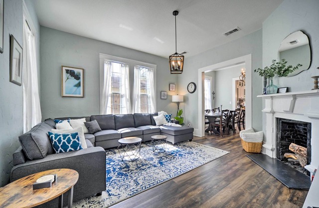 Spacious Abode, Walk to Texas Heroes Square!