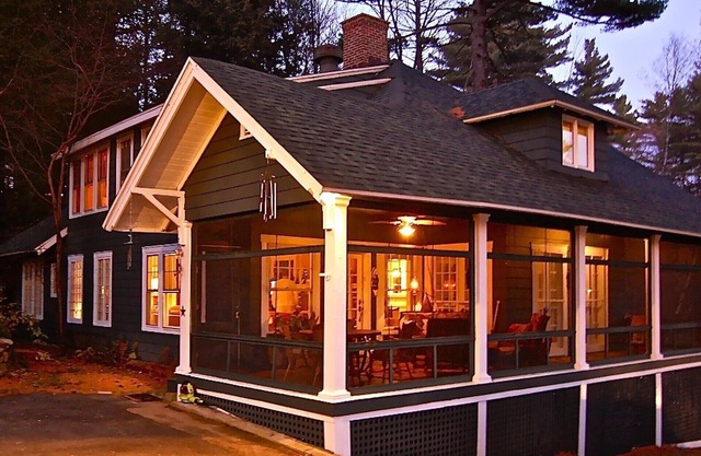 Geräumige Adirondack Lakefront Haus auf Star Lake