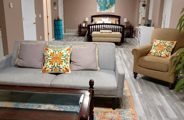 Spacious and cozy newly remodeled basement apartment centrally located