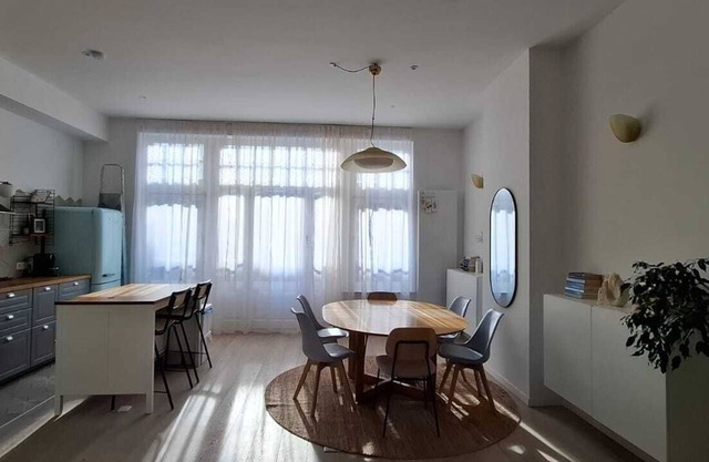 Spacious apartment next to 2 parks and 15 minutes from Gare du Midi train station