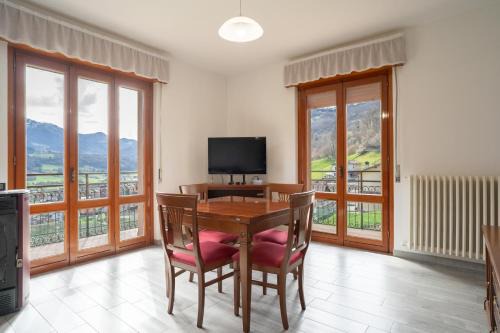 Spacious apartment with panoramic view