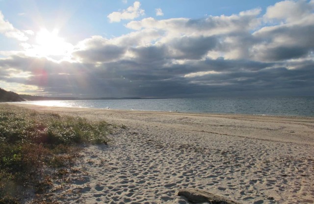 Schritte zum Strand und spektakuläre Sonnenuntergänge