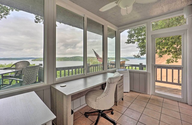 NEW! Spacious Beaver Lake Home w/ Stunning Views!