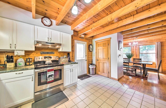 Spacious Down East Cabin w/ Deck + Views!