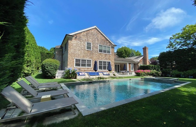 Spacious East Hampton Oasis with Pool, Hot Tub and Chef's Kitchen