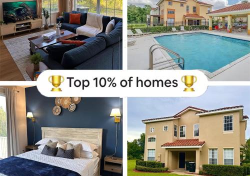 Spacious Family Retreat with Pool, 15 Min to Disney and Parks