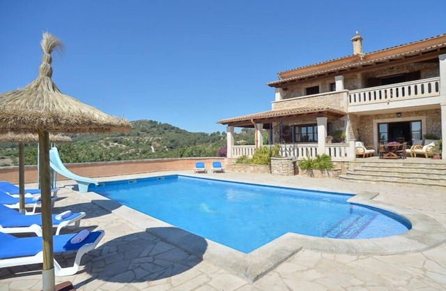 Fantastische Familienfinca mit Weitblick, Pool mit Rutsche, Klima, Wifi, Meernäh