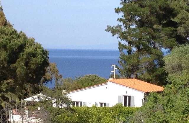 Grosszügiges Ferienhaus mit Meerblick und Garten in Strandnähe auf Insel Elba