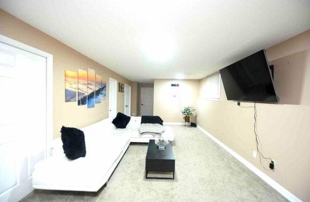 Spacious Hearth Escape with Natural Light & fireplace