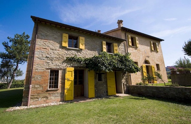 Ferienhaus in Brisighella mit Garten