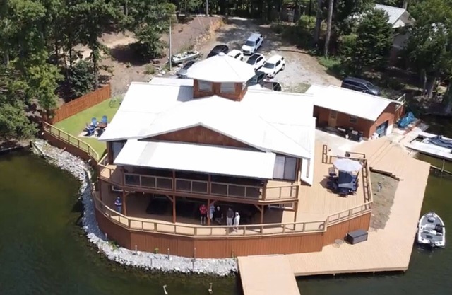 Spacious Lake Retreat with Spectacular Water Views from Every Room in the House