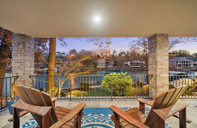 Spacious Lakefront Home with Private Boat Slip