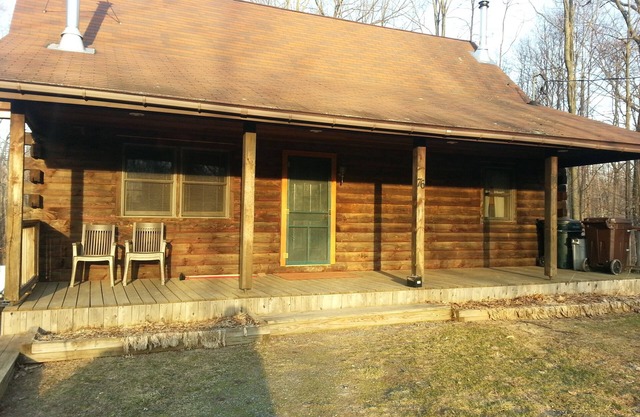 Geräumige Log Cabin Hotel liegt zwischen dem berühmten Salmon And Oswego Rivers