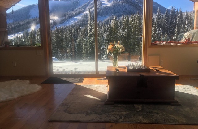 Spacious, luxurious three bedroom . Maximum sun exposure to windows and decks .