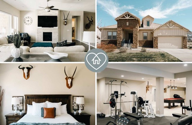 Spacious Luxury Escape - Game Room & Home Gym