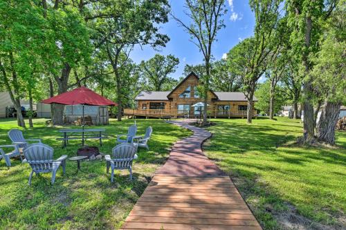 Spacious Pearl Lake Retreat with Yard and Private Dock