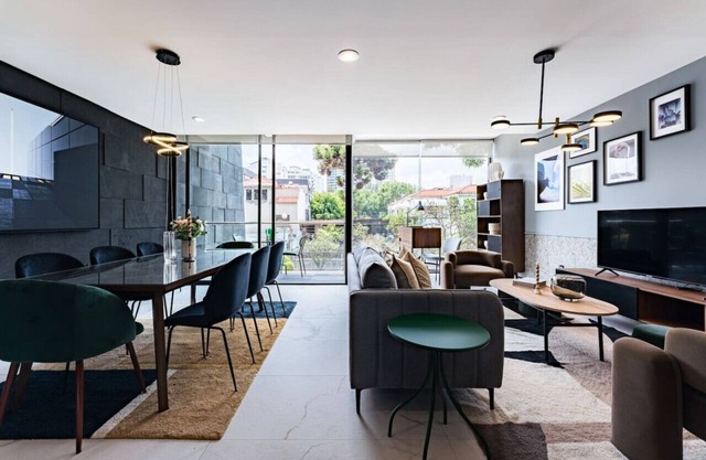Spacious Polanco Apartment with Private Balcony and Coworking Area