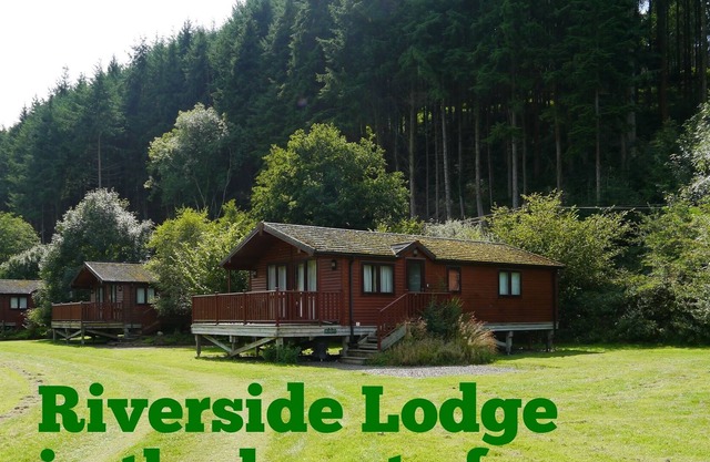 Geräumige Riverside Lodge in einem wunderschönen bewaldeten Dartmoor-Tal ** tierfreundlich **