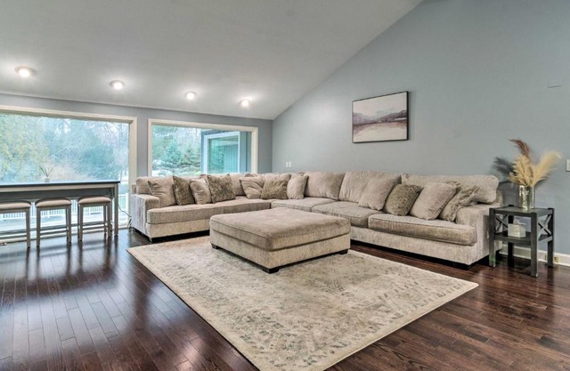 Spacious Rochester Home with Heated Pool and Hot Tub!