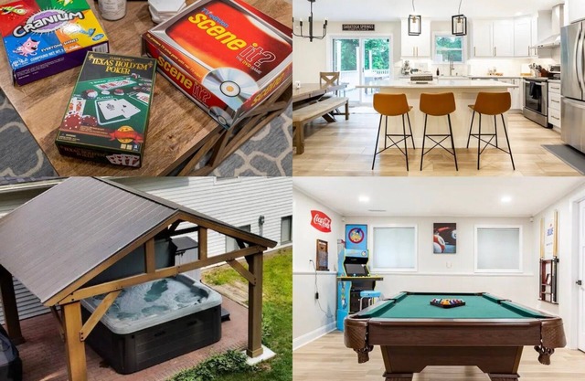 Spacious Saratoga 5BR Hot Tub Retreat